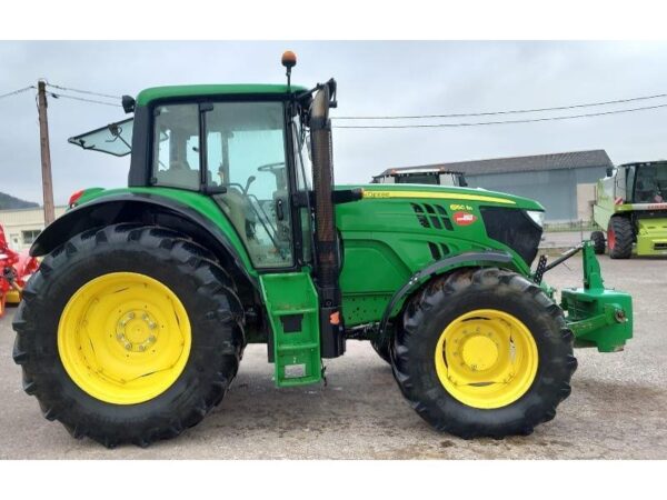 Tracteur John Deere 6150M – 150 ch – 2016 – 4 878 h