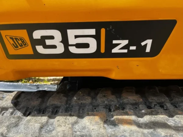 Mini-pelle JCB 35Z-1 – 2021 – 790 h – Garantie 12 mois