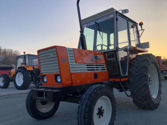Tracteur Fiat 780 – 78 ch – 1977 – 9 563 h