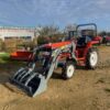 Micro-tracteur Kubota GL22 – 22 CV – 4RM – RemanufacturéAvec chargeur neuf et godet grappin