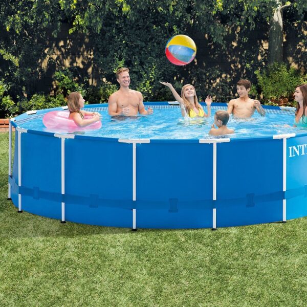Piscine Metal Frame ronde 4,57 m