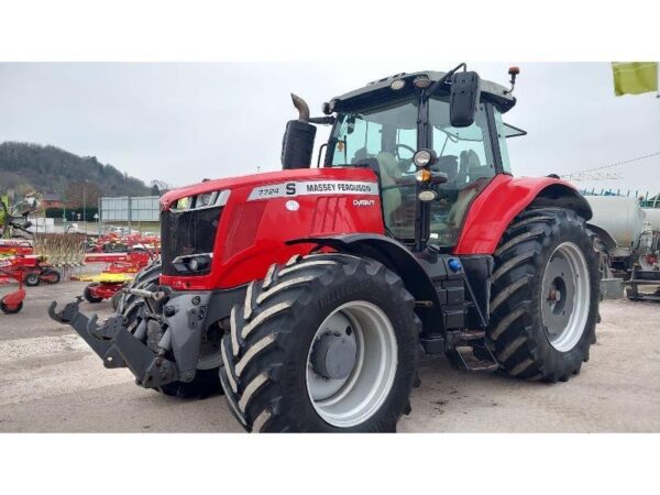 Tracteur Massey Ferguson 7724 DYNA-VT – 240 ch – 2019 – 3 370 h