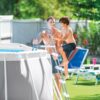 Piscine Prism Frame ovale 5,03 x 2,74 m