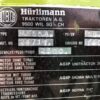 Tracteur Hürlimann H355 avec arceau