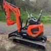 BAIMSE – 2,5 t – Moteur Kubota D1105 Poids : 2 500 kg | Rotation 360° | Puissance : 24,8 ch