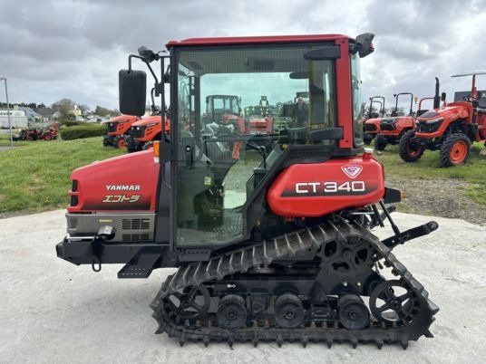 Micro-tracteur Yanmar CT-340 – 34 CV – Chenilles – Cabine