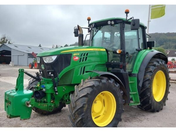 Tracteur John Deere 6150M – 150 ch – 2016 – 4 878 h