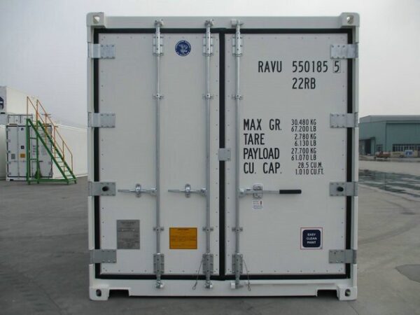 conteneur frigorifique ou conteneur Reefer 20 pieds